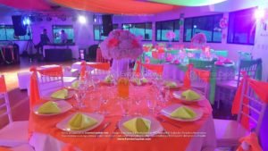 tematicas de 15 años neon