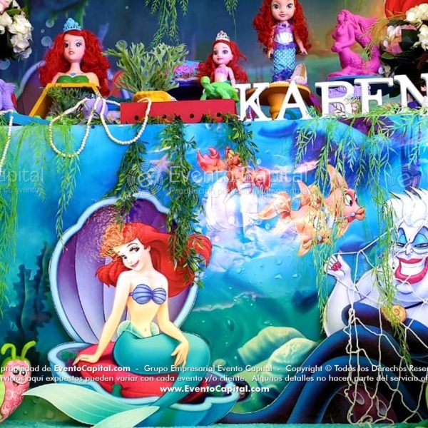 Mesa Postres La Sirenita