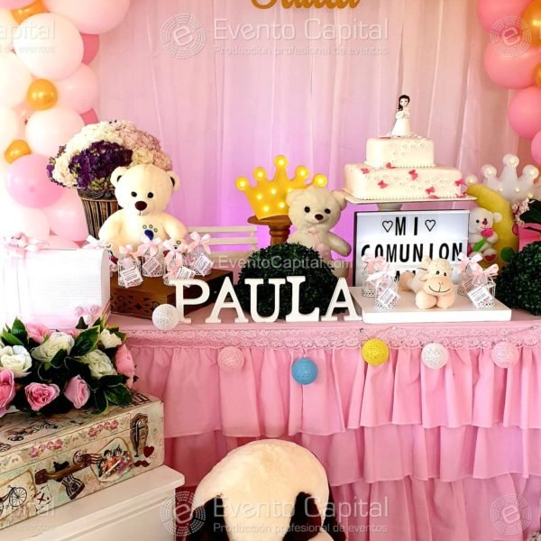 Mesa Postres Primera Comunión Paula